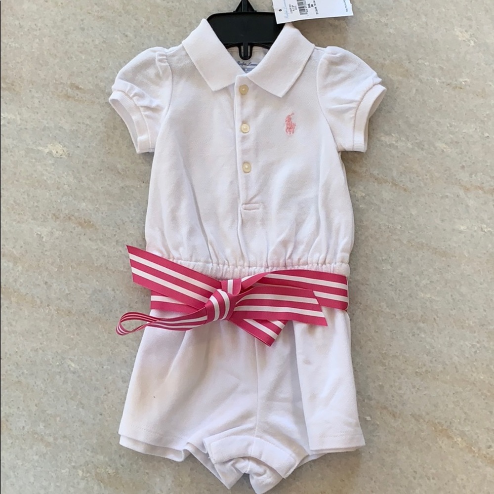 Ralph Lauren 3 month shorts romper